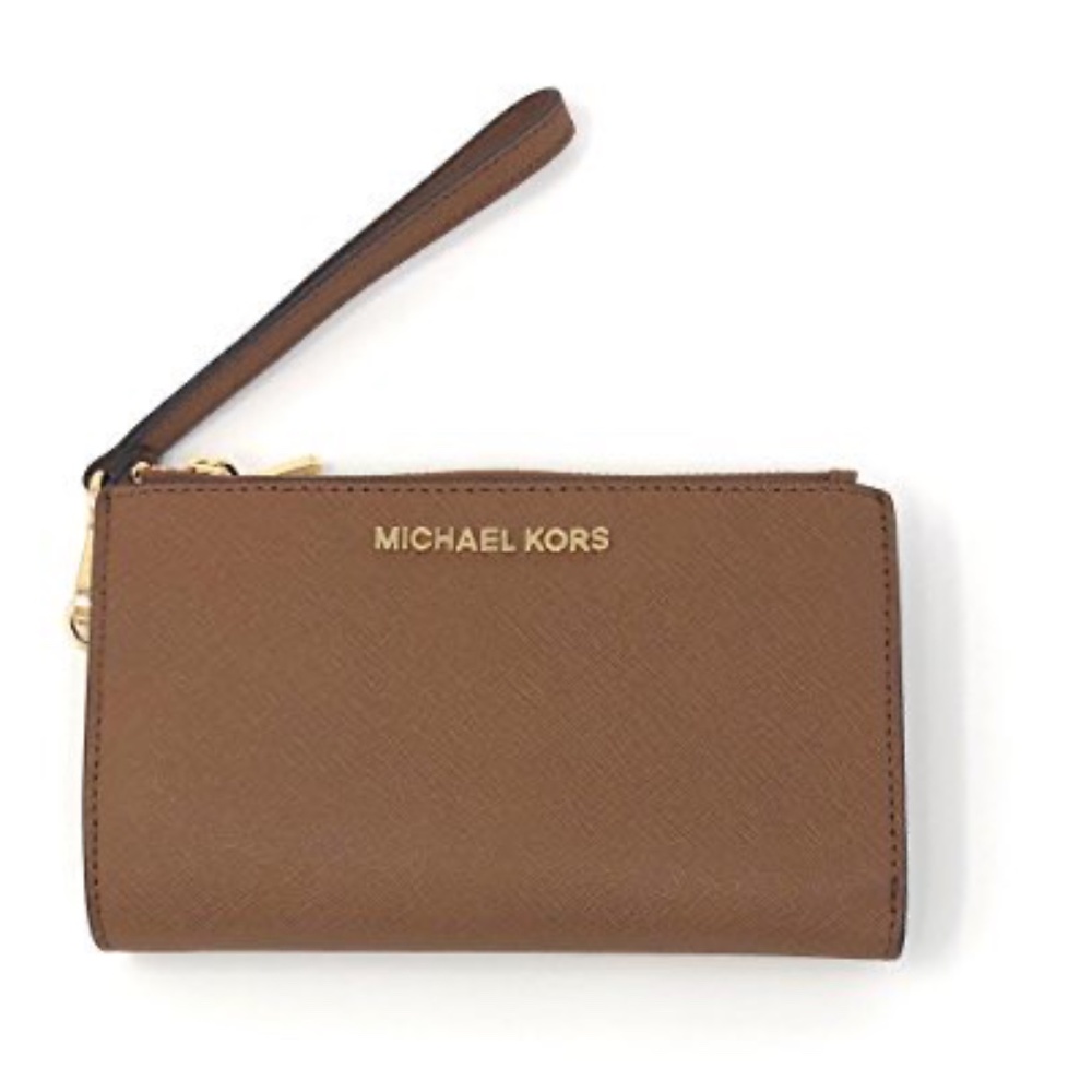 Michael Kors Jet Set Travel Double Zip Wristlet